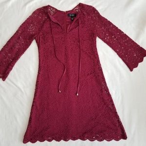 Jessica Simpson Lace A Line Dress Size 2
